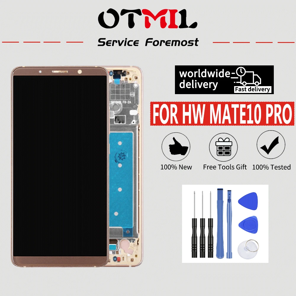 OTMIL AAA качество 6 0 ''для huawei mate 10 Pro ЖК-дисплей сенсорный экран Рамка дигитайзер