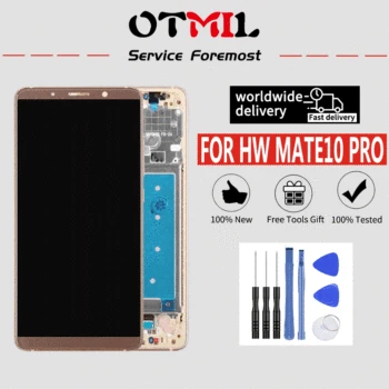 

OTMIL AAA Quality 6.0'' For Huawei Mate 10 Pro LCD Display Touch Screen Frame Digitizer Replacement BLA-L09 BLA-L29 2160*1080