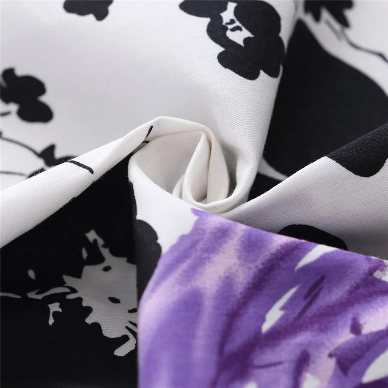 Kostlish Cotton Summer Dress Women 2017 Sleeveless Tunic 50s Vintage Dress Belt Elegant Print Rockabilly Party Dresses Sundress (68)