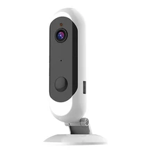 Caméra sans fil Pour La Sécurité À La Maison Wifi Caméra Extérieure Rechargeable, 720P 2 Voies Audio Vision Nocturne Surveillance Intérieure 