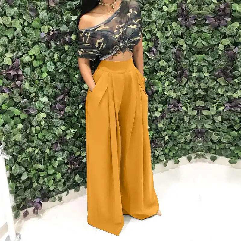 Pantalones Anchos Sí, Pero Así: 10 Looks Elegantes Para Mujeres 50+ Que