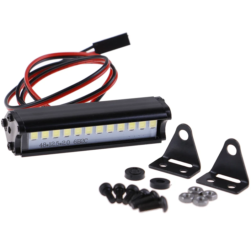 55Mm Rc Led Light Bar Leds Lamp 1:10 Rc Car Part For 90046 90048 Scx10 Model_CH 55Mm Rc Led Light Bar Leds Lamp 1:10 Rc Car Part For 90046 90048 Scx10 Model_CH