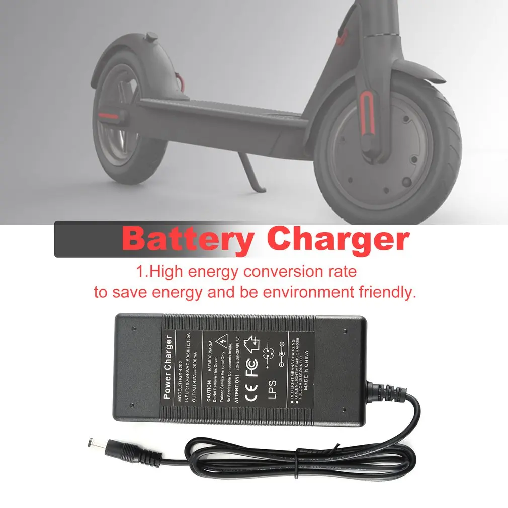 High Energy Conversion Rate To Save Energy And Be Environment Friendly For Kugoo S1 S2 S3 Electric Scooter Battery Charger