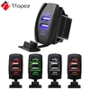 12-24V Car USB Charger Waterproof 3.1A Dual USB Power Socket Outlet for Car Motorcycle ATV Boat Cigarette Lighter Adapter D5 ► Photo 1/6