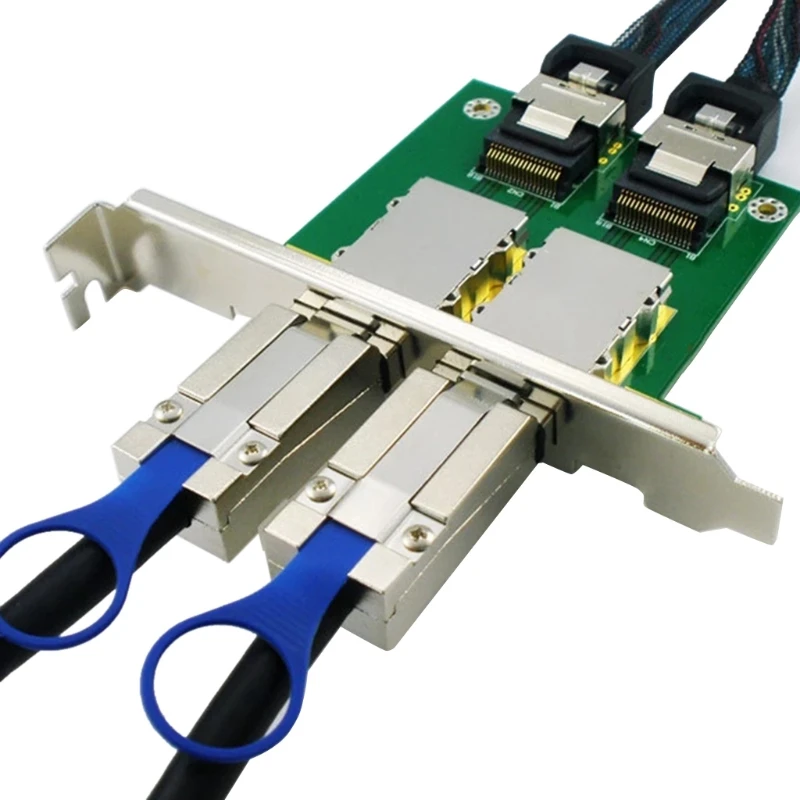 SAS26P, SAS-SFF-8087 to SFF-8088, Placa adaptadora, SAS36P-26P, SFF8087-8088