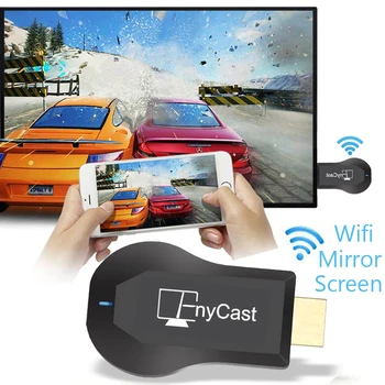 

MX18 Miracast TV Stick Adapter Wifi Display Mirror Receiver Dongle Chromecast Airplay DLNA Wireless HDMI 1080P for IOS Andriod