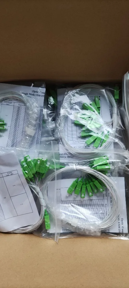 Milímetros de Alta Divisor de Fibra Lote Plc sc Apc Upc sm 0.9 Qualidade 1m Ftth Óptica 30 Pçs - 1x16 6 Qualidade 1m FTTH divisor De Fibra Óptica SC APC