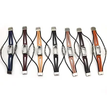 Gosear PU кожаный металлический сменный ремешок для часов браслет с чехлом для Fitbit Ace 2 Inspire HR умный Браслет