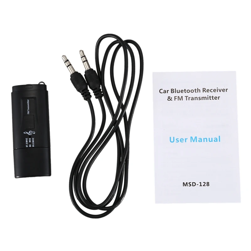 MSD-128 5,0 Bluetooth USB прикуриватель автомобильный Bluetooth приемник вызов автомобиль грузовик радио FM Запуск стерео