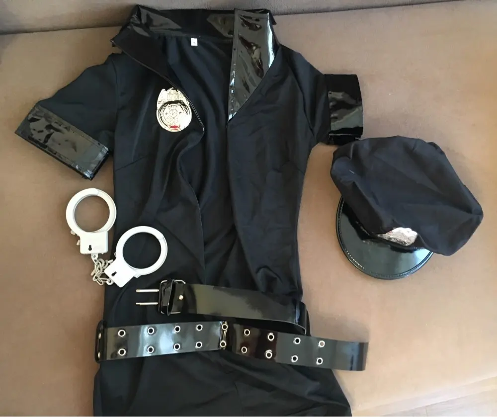 Сексуальный женский Полицейский Униформа полицейский женский костюм для взрослых на Хэллоуин женский полицейский Косплей нарядное платье