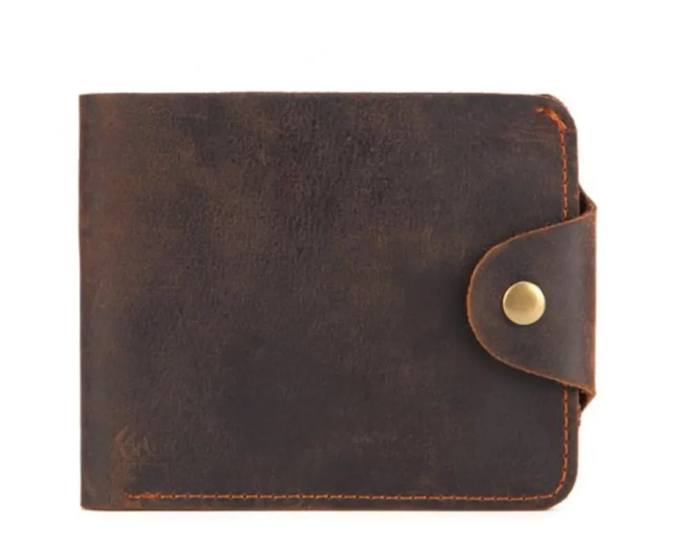 genuine leather men wallets vintage leather wallet men hasp men wallets genuine leather fashion small mini leather men wallets