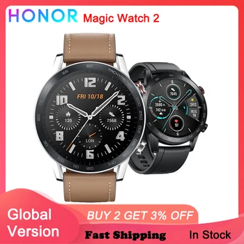

Honor Magic watch 2 Smart watch Bluetooth 5.1 Smartwatch Blood Oxygen 14 Days Phone Call Heart Rate Waterproof magic watch 2