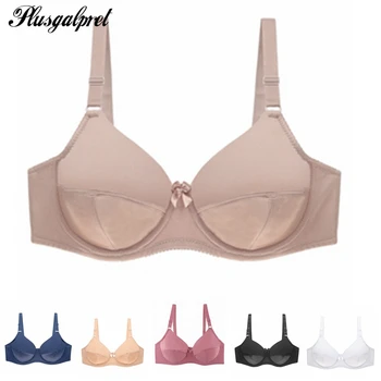 

PlusGalpret Plus Size Bras for Women Sleep Clothes for Full Coverage Comfort Underwear Large Cup Minimizer Bra Lounge Lingerie