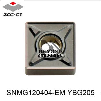 

Original ZCC SNMG120404-EM YBG205 SNMG 120404 Carbide Inserts for MSSNR MSKNR MSBNR Lathe Tools Turning Tool CNC Cutter