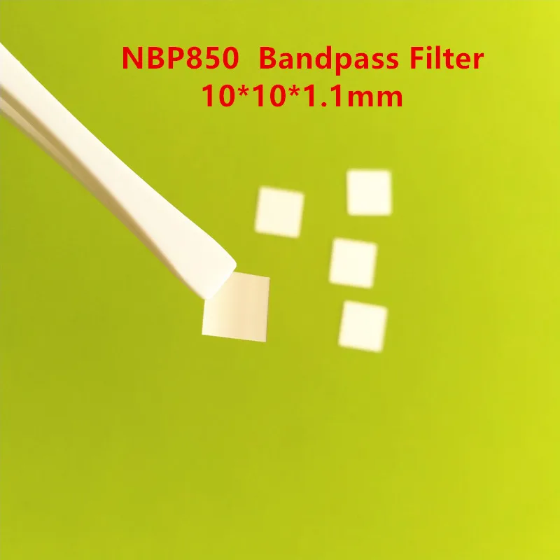850nm NBP850 10x10x1,1 мм узкий ленточный фильтр Видимый светильник