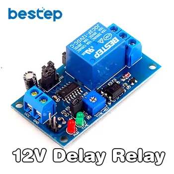 

High Quality Delay Relay Delay Turn On / Delay Turn Off Switch Module with Timer DC 12V