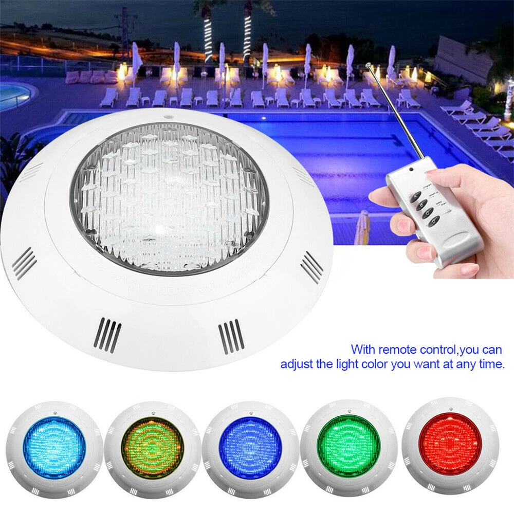 Swimming Pool Light 25w Ip68 Led Led Waterproof UnderWater Light AC12V Pond Lights RGB Led Piscina Luz spotlight