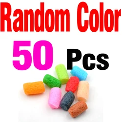 MNFT 50pcs Carp Fishing Water - Soluble Pop - Up Foam Nuggets - Tackle Accessories Tool, Random Colors (PVA Nuggets 50pcs)