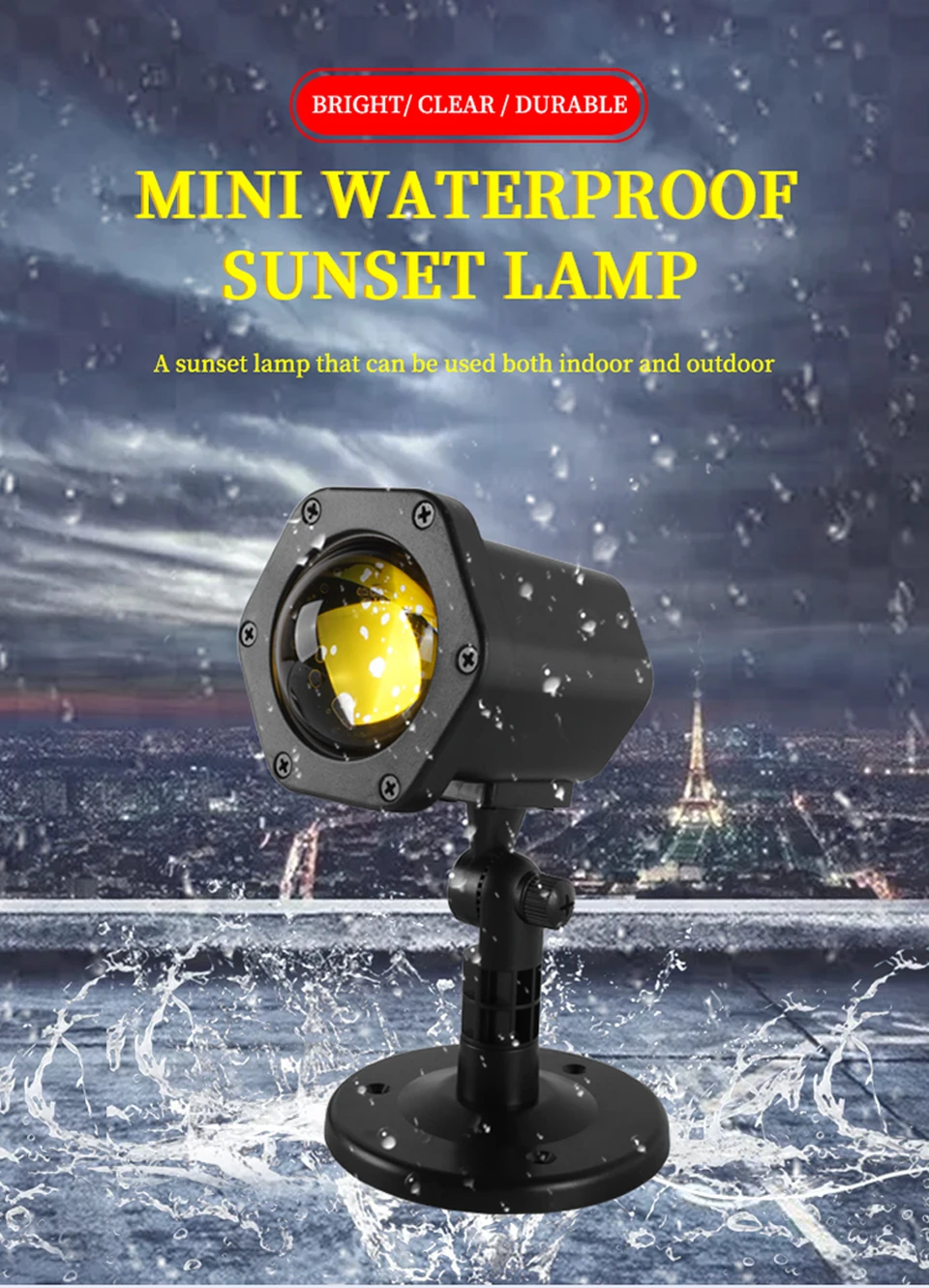 Waterproof Tree Light Waterproof Spotlight LED Stage Moving Laser Light DJ KTV L