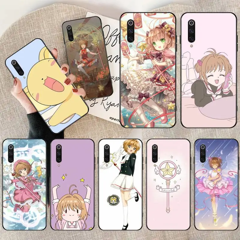 Мягкий чехол для телефона PENGHUWAN magic girl sakura с пользовательским фото Xiaomi Mi9 9SE 8SE Pocophone