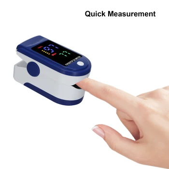 

Mini Oksymetr Fingertip Pulse Oximeter Pulse Rate Blood Pressure Gauge Blood Oxygen Saturation Monitor OLED Display Оксиметр