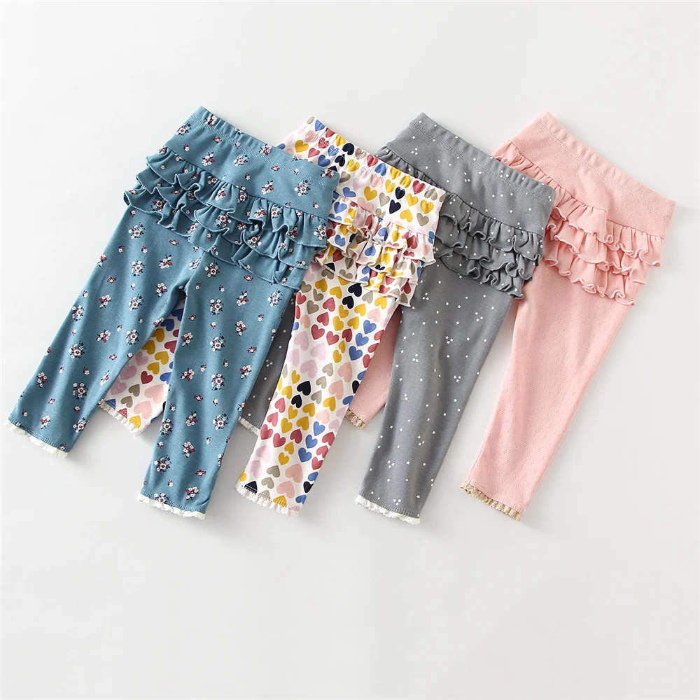 Baby Girls Leggings Cotton Big PP Pants Spring Summer Newborn Girl Pants Fashion High Quality Kids Trousers Baby Girls