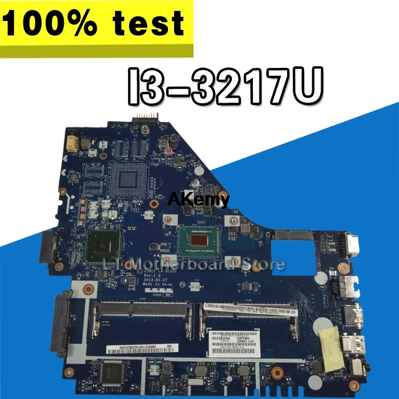 Для ACER E1-570 Материнская плата ноутбука E1-570 I3-3217U HM77 Z5WE1 LA-9535P испытанное хорошее