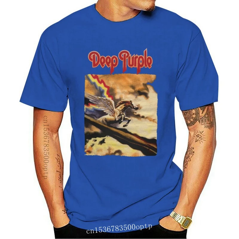 Deep Purple 'Stormbringer' T-Shirt NEW Cotton Fashion Plus Size Tee Shirt |
