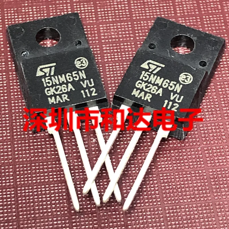 5 шт. 15NM65N STF15NM65N TO-220F 650V 15.5A