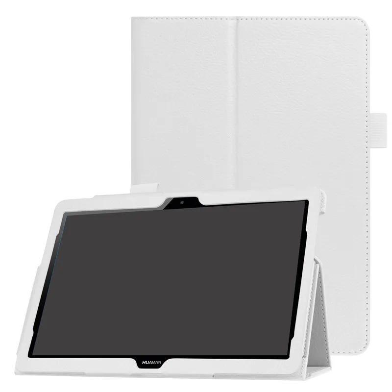 Чехол-книжка с зернистой текстурой личи из искусственной кожи для huawei MediaPad T3 10 AGS-L09 AGS-L03(Honor Pad 2 9,6 ''Tablet - Цвет: WE