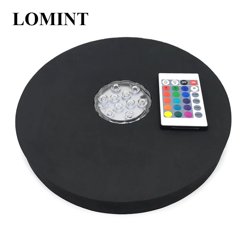 LOMINT EVA Sponge Hookah MAT With LED Light Show Remote Control Black SHISHA Glass Bottle Base Chicha Accessories Large Small LOMINT EVA Sponge Hookah MAT With LED Light Show Remote Control Black SHISHA Glass Bottle Base Chicha Accessories Large Small