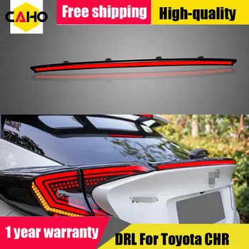 

Rear Bumper trunk Tail Light For Toyota CHR 2017 2018 2019 LED Taillight Reflector Brake Lamp Warning Signal Driving Fog Lamp