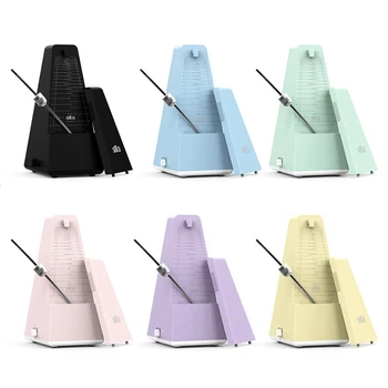 

Guitar Metronome Bell Ring Rhythm Mechanical Pendulum Metronome For Guitar Bass Piano Violin Accessories Vintage Tower Type