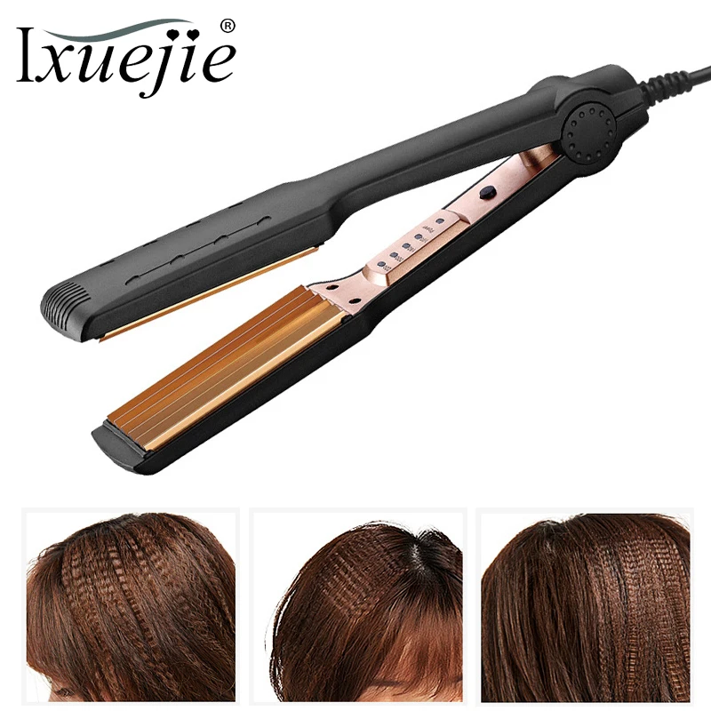 

IXueJie Professional Mini Curling Iron Ceramic Hair Curler Style Corn Hot Tools LED Indicator 220-240V PTC Student Dormitory