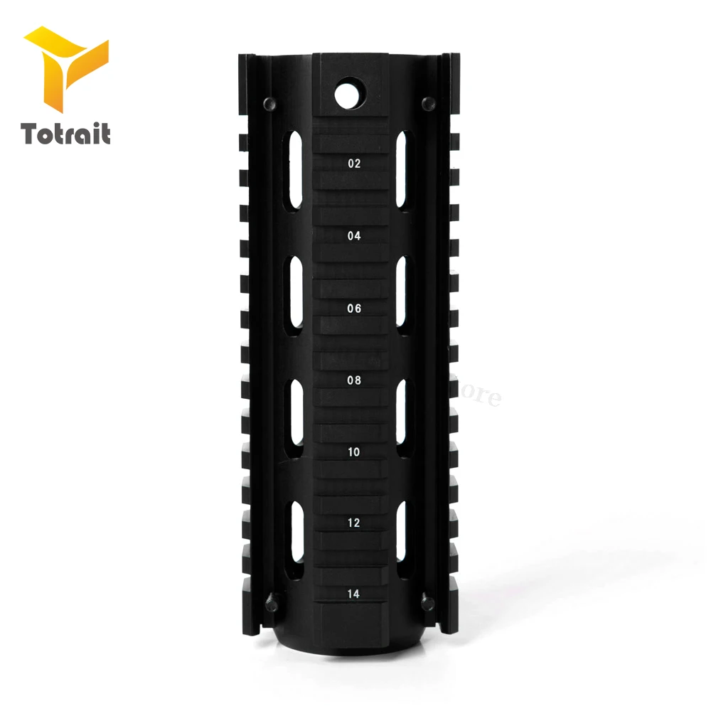 TOtrait 6,7 дюймов AR15 M4 Carbine Handguard RIS Drop-in Quad Rail Mount Tactical Free Float страйкбол AR-15 ружье аксессуары