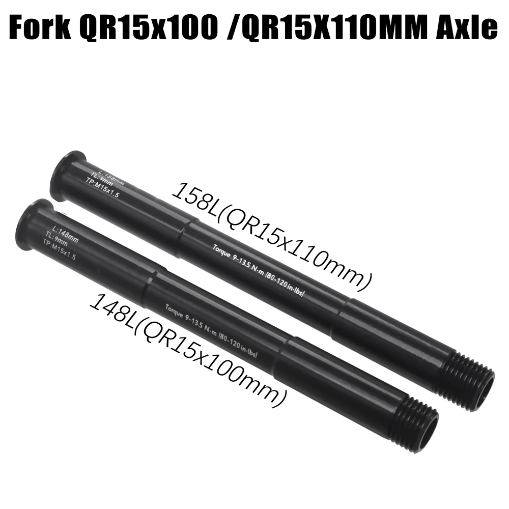 Mtb вилка Qr15x100 Qr15x110mm через аксессуар рычаг оси для Rockshox 38g 15x100 Qr15 * 100|Велосипедные