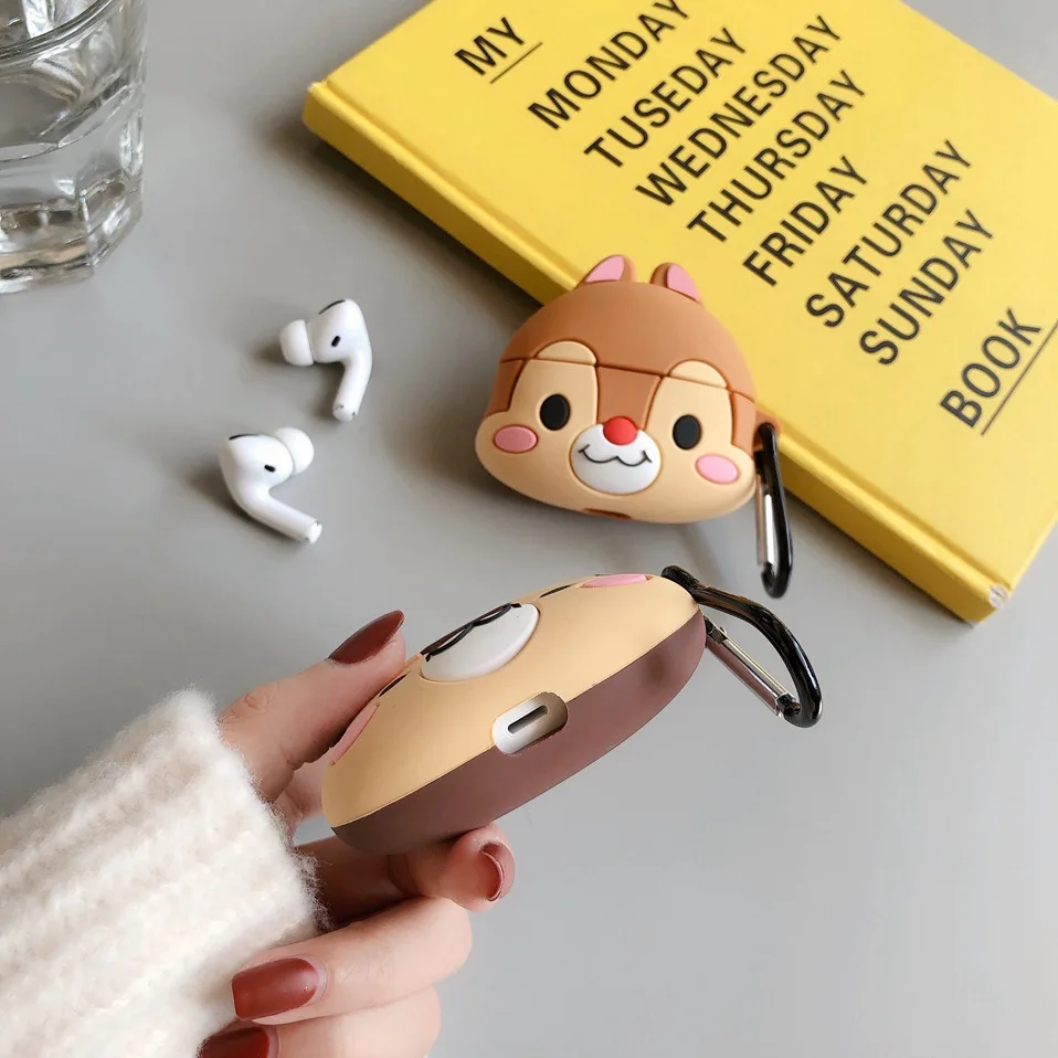 For Apple AirPods Pro Case Cartoon Cute Pattern box Shell Earphone Case For Air pods Pro 3 Cover soft Silicone Protective Fundas (8)