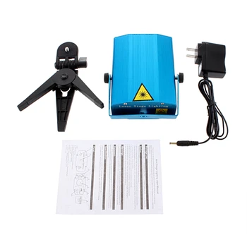 

G09A Blue Stage Light Disco Light LED Laser Stage Projector Christmas Wedding Birthday Family Party Fun Practical High Quality