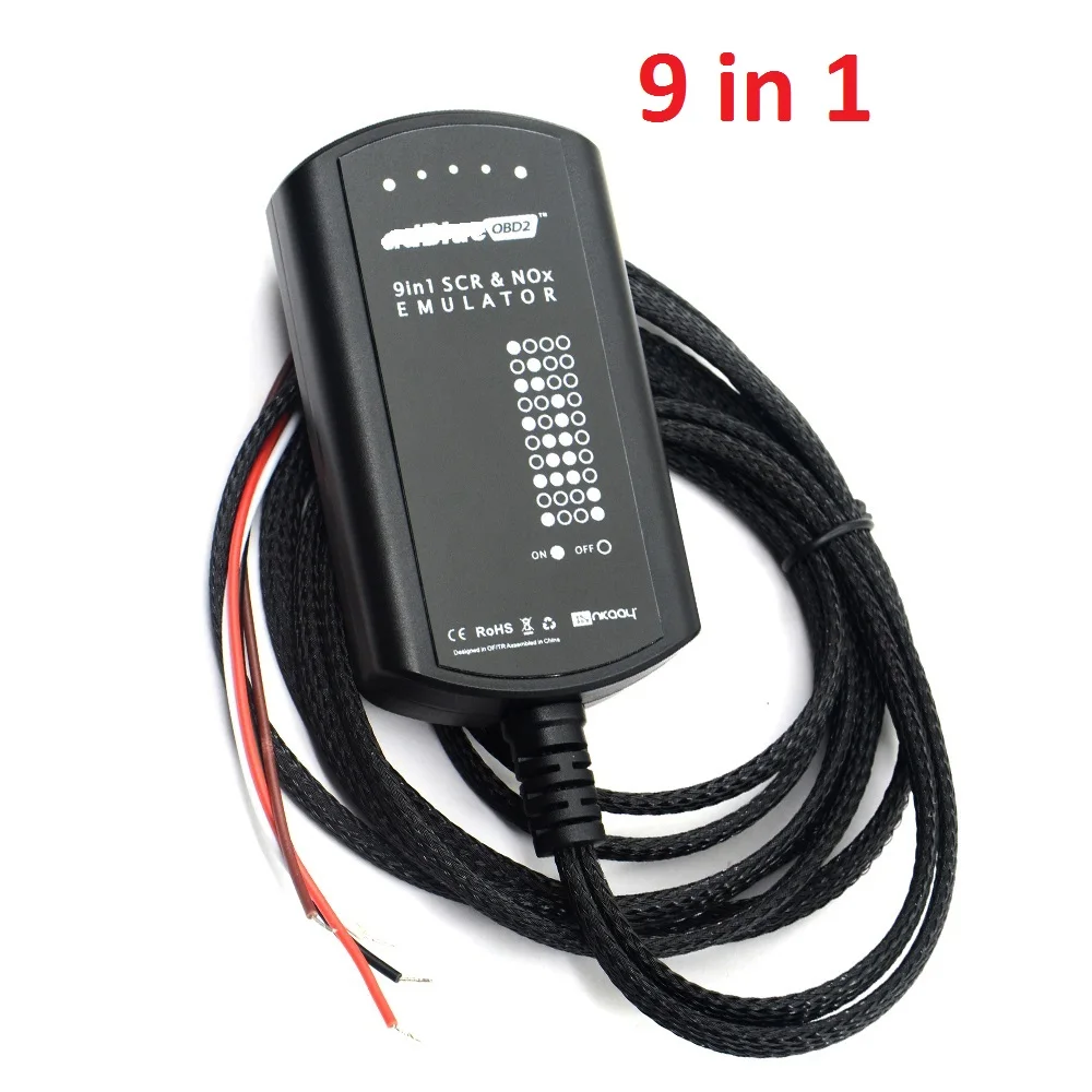 Новейший 8в1 эмулятор Adblue ADBLUE 8 в 1 с датчиком Nox Adblue Эмулятор 8в1 9 В1 инструмент диагностики автомобиля грузовика Быстрая - Цвет: 9in1