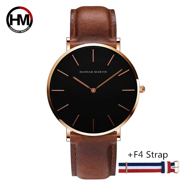 CH02-FK F4 STRAP Нейлоновые часы DW стильные модные часы для мужчин лучший бренд класса люкс кварцевые часы унисекс розовое золото мужские часы Reloj Hombre Relogio Masculino - Цвет: CH02-FK F4 STRAP
