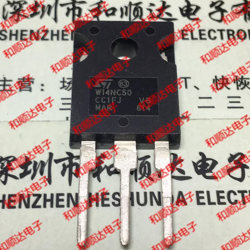 5 шт./W14NC50 STW14NC50-247 500V 14A TO247