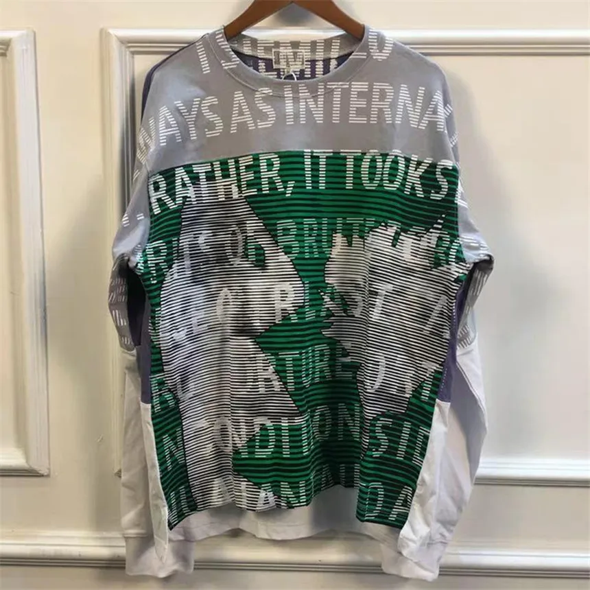 CAV EMPT свитшоты для мужчин и женщин с нашивками в полоску, свободная повседневная Уличная одежда, весна-осень, с капюшоном