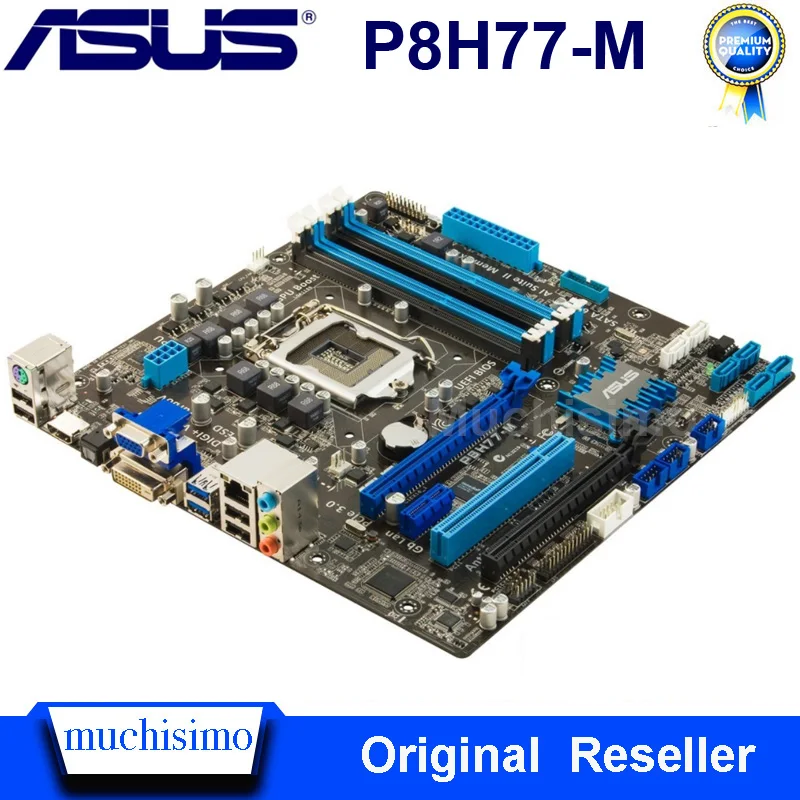 #^Special Price Used Original Asus P8H77-M Mainbaord LGA1155 Intel H77 DDR3 32GB PCI-E 3.0 Core i7/Core i5/Core i3 H77 Asus P8H77 Motherbaord