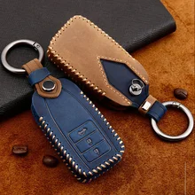 Модный Ретро первый слой кожаный умный Автомобильный ключ упаковка