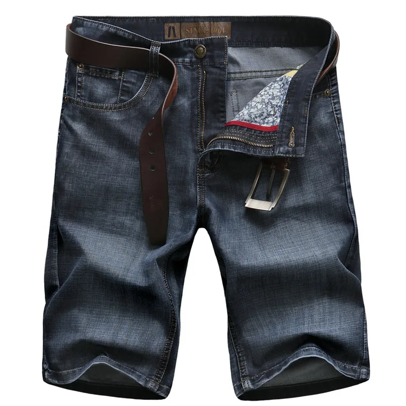 Brand jeans men casual jeans for men denim shorts men high quality straight short jeans homme plus size 42 Brand jeans men casual jeans for men denim shorts men high quality straight short jeans homme plus size 42