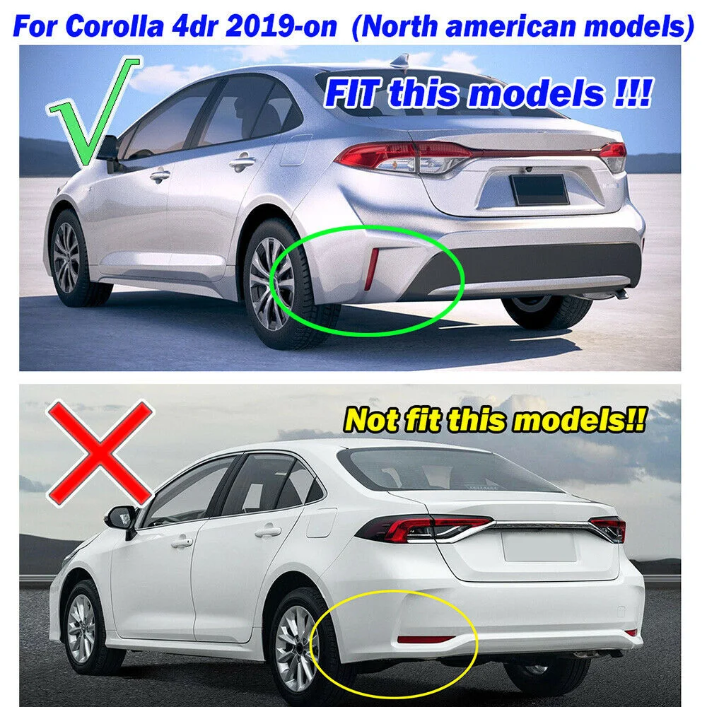 4 шт передние задние брызговики для Toyota Corolla E210 Sedan 202* OEM только шасси, не совместимы