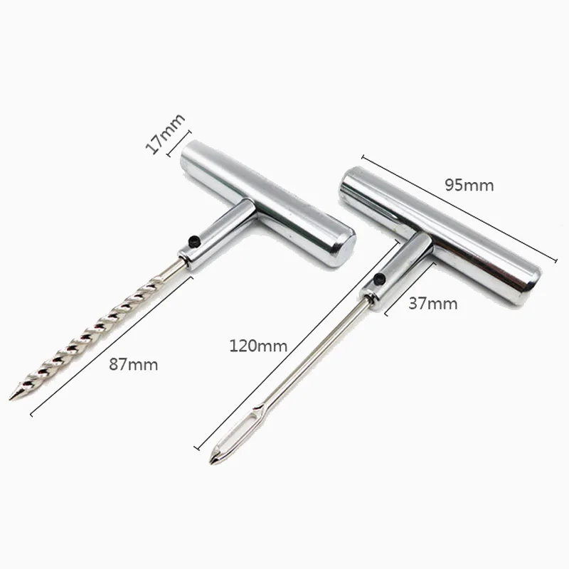 

Reamer Fork Bit Wrench Vacuum Tire Tyre Repair Puncture Fix Tools Parts Set Kit