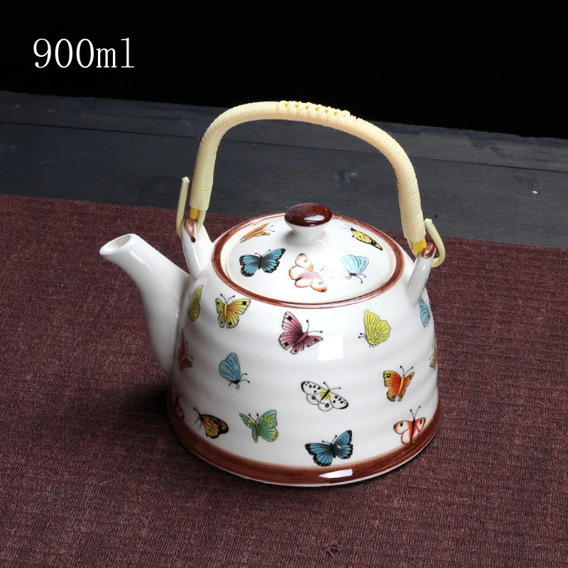 CHANSHOVA китайский фарфоровый чайный горшок кунг-фу с сетчатым фильтром высокой емкости 500 900 мл Традиционный китайский Ретро керамический чайный набор