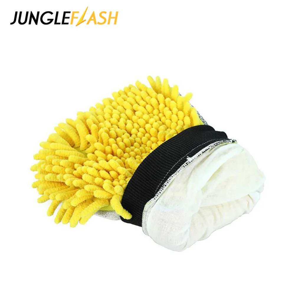 JUNGLEFLASH перчатка для мытья машины Коралловая митенка мягкая устойчивая к