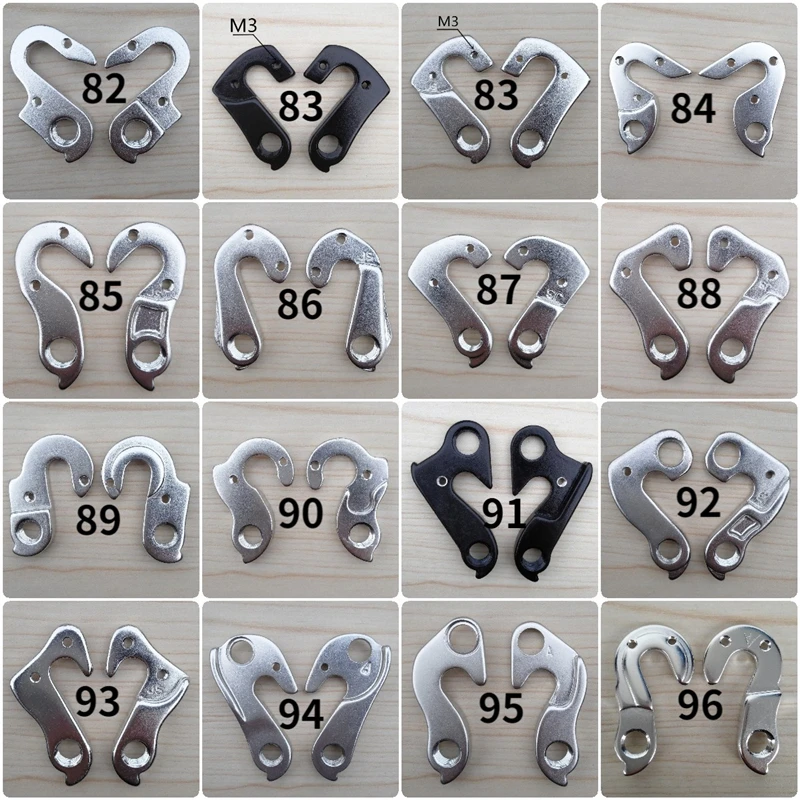 2 Pezzi Di Cambio Per Deragliatore Per Bicicletta Estendi Telaio Appendiabiti Mech Dropout Per Scott Specializzato Charms Trek Numero 55-66